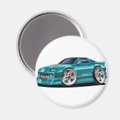 Aimant Voiture Turquoise Camaro 1982-92 (Recto/Verso)