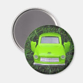 Aimant Voiture verte (Recto/Verso)