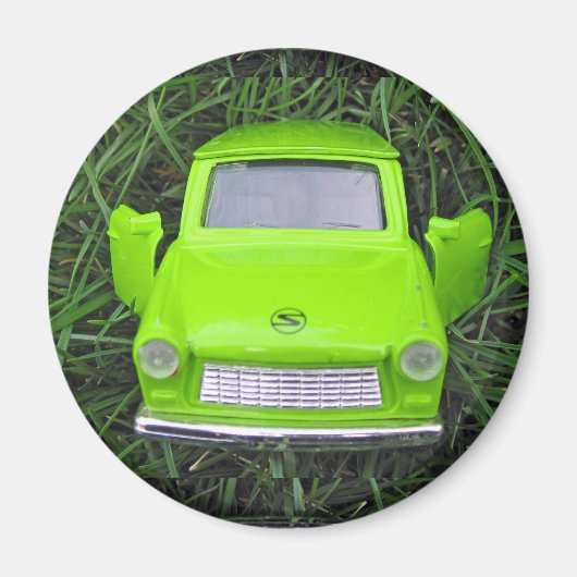 Aimant Voiture verte (Devant)