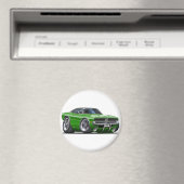 Aimant Voiture verte du chargeur de Dodge (In Situ (Lave-vaisselle))