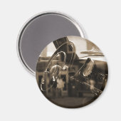 Aimant Voiture Vintage (Recto/Verso)