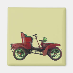 AIMANT VOITURE VINTAGE, RESTAURATION AUTOMATIQUE CLASSIQU