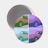 Aimant Voitures Classiques 1979 (Recto/Verso)