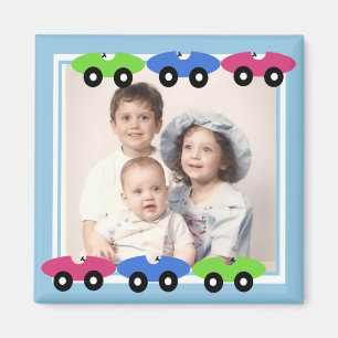 Aimant Voitures de course/ Photo