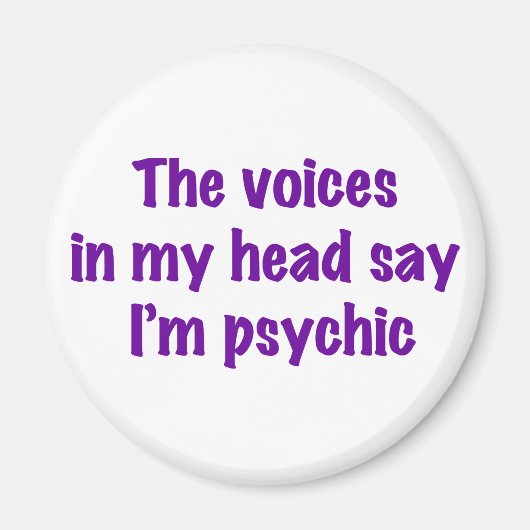 Aimant Voix psychiques (Devant)