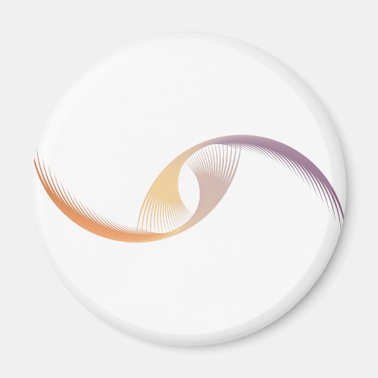 Aimant Vol Abstrait (Devant)