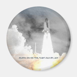 Aimant Vol de la navette spatiale de l'Atlantide dernier