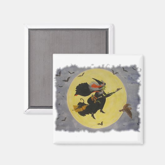 Aimant "Vol de nuit !" (Recto/Verso)