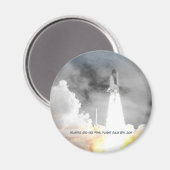 Aimant Vol Dernier Atlantis Space Shuttle STS-135 (Recto/Verso)