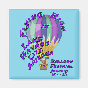 Aimant Vol Haut Dans Le Lac Havasu City Arizona