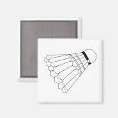 Aimant Volant de badminton (Recto/Verso)