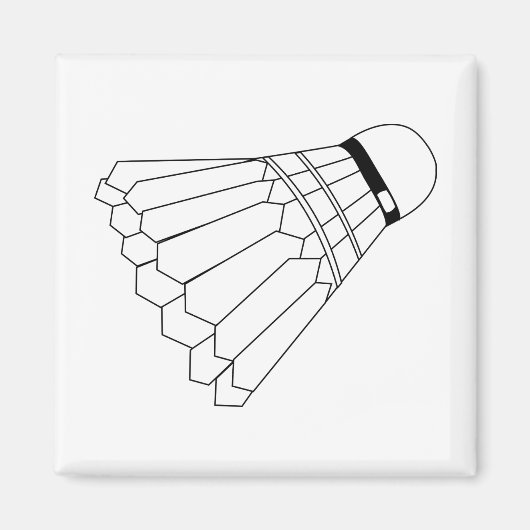 Aimant Volant de badminton (Devant)