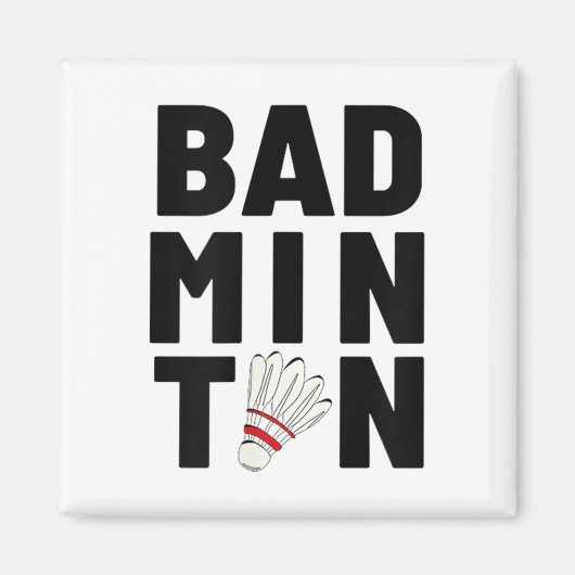 Aimant Volant de badminton (Devant)