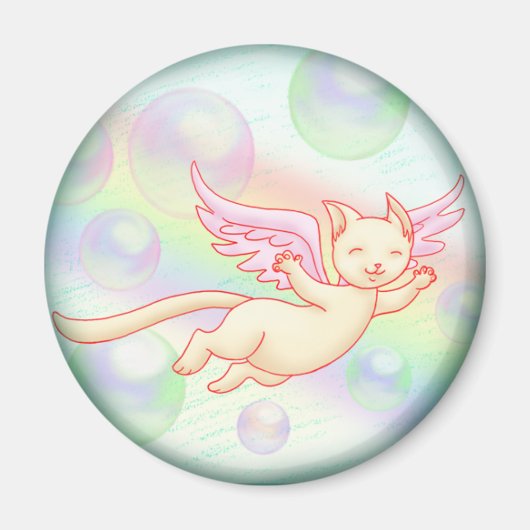 Aimant volant Kitty (Devant)