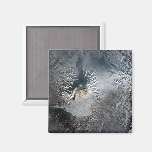 Aimant Volcan Shiveluch en Russie (Recto/Verso)