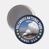 Aimant Volcanoes National Park Hawaii Since 1916 (Recto/Verso)