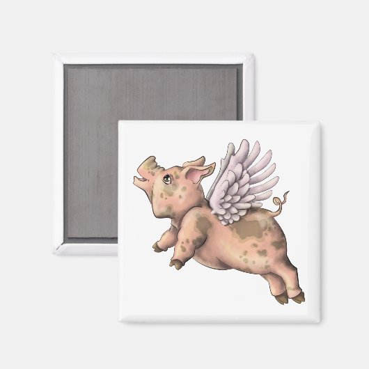 Aimant Voler des cochons (Recto/Verso)