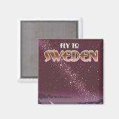 Aimant Voler en Suède (Recto/Verso)