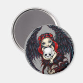 Aimant "voleur de crâne" (Recto/Verso)