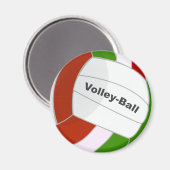 Aimant Volley-ball (Recto/Verso)