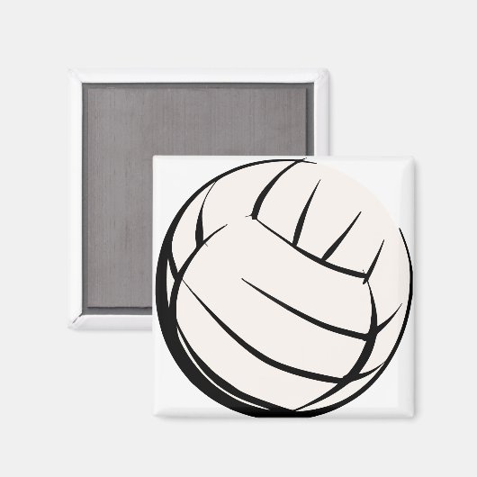 Aimant Volley-ball (Recto/Verso)