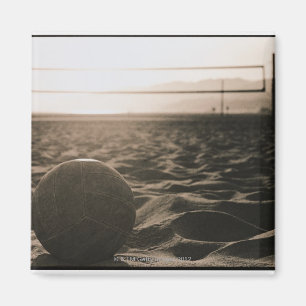 Aimant Volleyball dans le sable