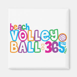 Aimant Volleyball de plage 365
