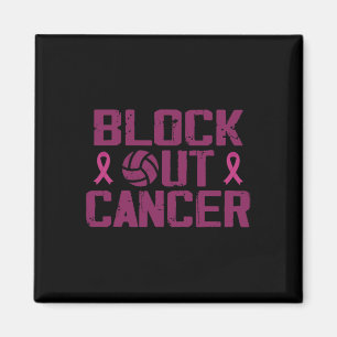 Aimant Volleyll Sensibilisation au cancer du sein Bloquer