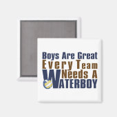 Aimant Vollyball Waterboy en bleu (Recto/Verso)