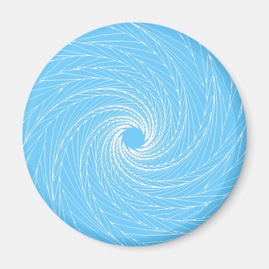 Aimant Vortex bleu (Devant)