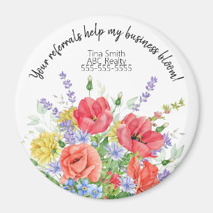 Aimant Vos références Aide Mon entreprise Bloom Marketing