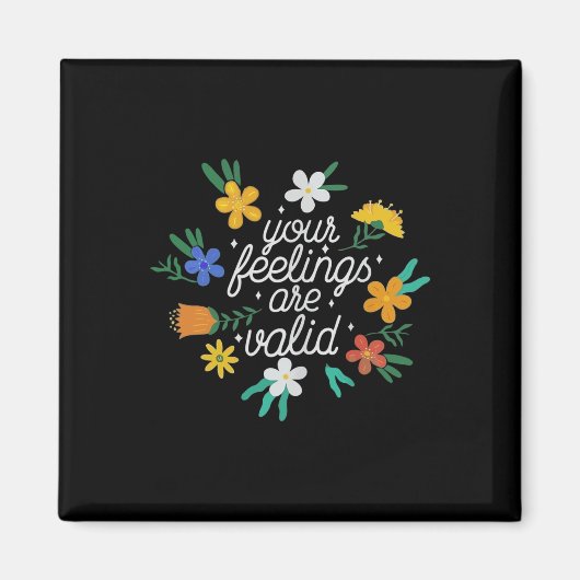 Aimant Vos Sentiments Sont Valables Femmes Sensibilisatio (Devant)