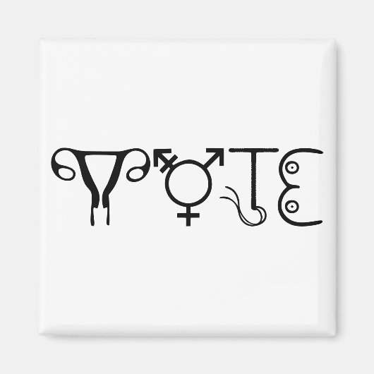 Aimant VOTE (Devant)