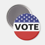 Aimant Vote American Flag (Recto/Verso)