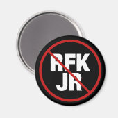 Aimant Vote anti RFK Jr. Contre Robert F. Kennedy (Recto/Verso)