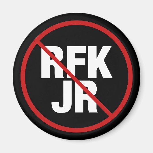 Aimant Vote anti RFK Jr. Contre Robert F. Kennedy (Devant)