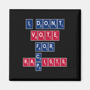 Aimant Vote bleu libéral anti-républicain pour l'égalité