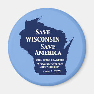 Aimant Vote Crawford pour la Cour suprême du Wisconsin