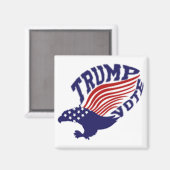 Aimant Vote Donald Trump 2016 (Recto/Verso)