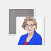 Aimant vote elizabeth warren (Recto/Verso)