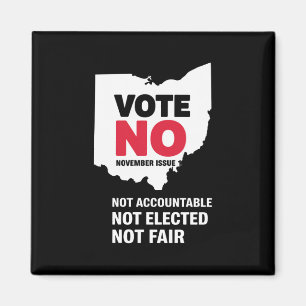 Aimant Vote No Novembre Numéro 1