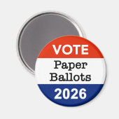 Aimant Vote Paper Ballots 2026 Midterm Election Paper Cup (Recto/Verso)