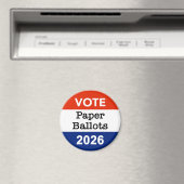 Aimant Vote Paper Ballots 2026 Midterm Election Paper Cup (In Situ (Lave-vaisselle))