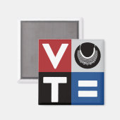 Aimant Vote pour RBG et Égalité pour tous (Recto/Verso)