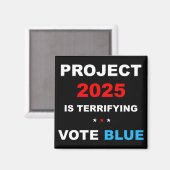 Aimant Vote Save Democracy Stop Project 2025 1 (Recto/Verso)