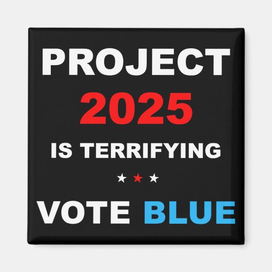 Aimant Vote Save Democracy Stop Project 2025 1 (Devant)