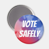 Aimant Voter en toute sécurité (Recto/Verso)
