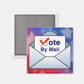 Aimant Voter par courrier (Recto/Verso)