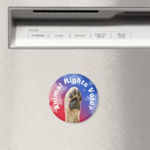 Aimant Voter pour les droits des animaux (In Situ (Lave-vaisselle))