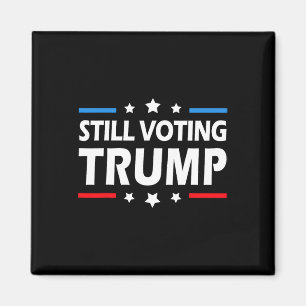 Aimant Voter Trump 2024 Drapeau patriotique américain Hom